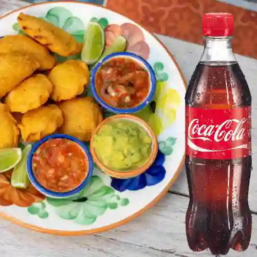 Combo Empanaditas&Pastelitos +Cocacola S/az 300ML