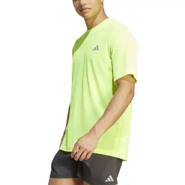 Adidas Camiseta Ulti Tee Knit Para Hombre Verde Talla M