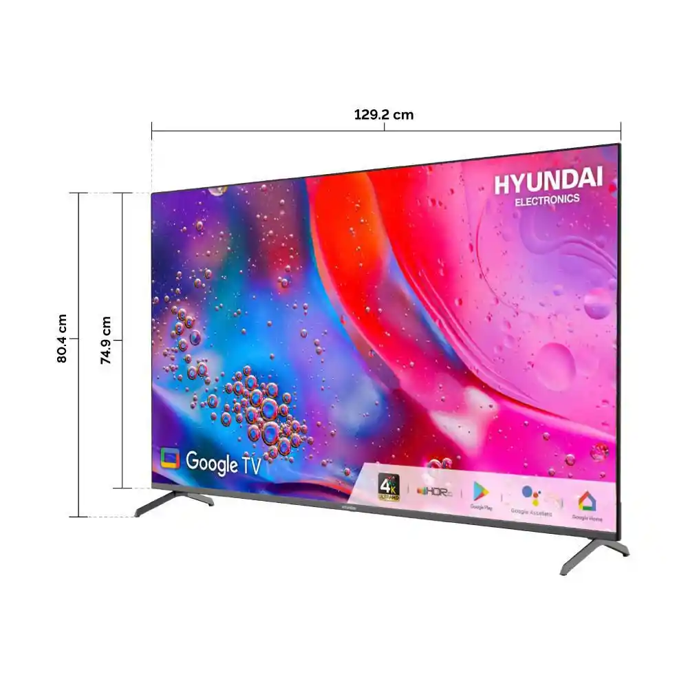 Hyundai Televisor Led Uhd-4K Smart 58 Pulgadas HYLED5809G4KM