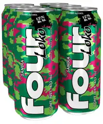 Pack X6 Pack Four Loko Sandia 473 Ml