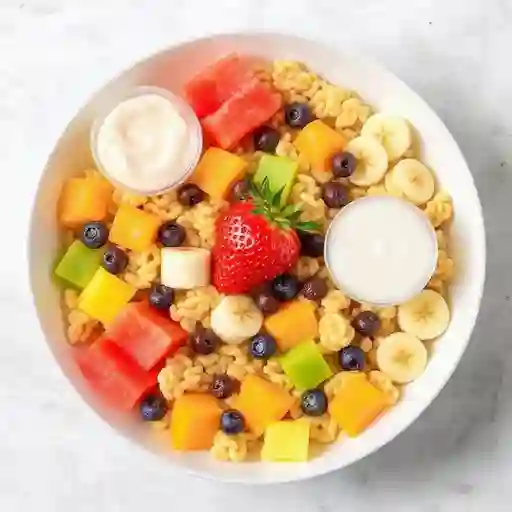 Cereal con Fruta Sencillo