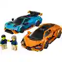 Set Construcción Lamborghini Revuelto y Huracán Sto Lego