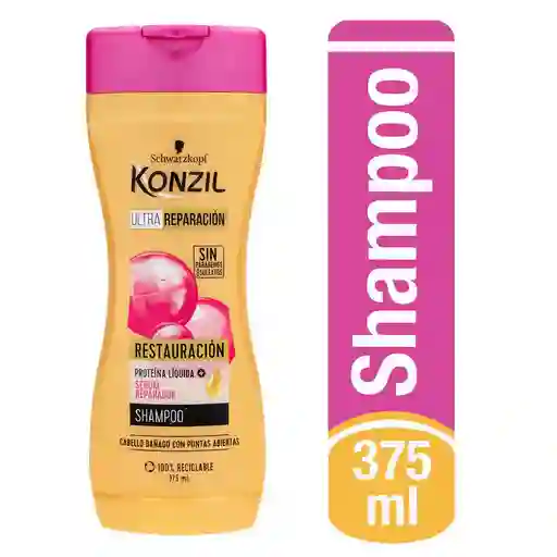 Konzil Shampoo Ultra Reparación Restauración 