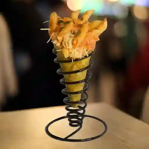 Patacón relleno napolitano