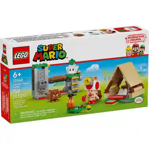 Set Construcción Campamento Del Capitán Toad Lego