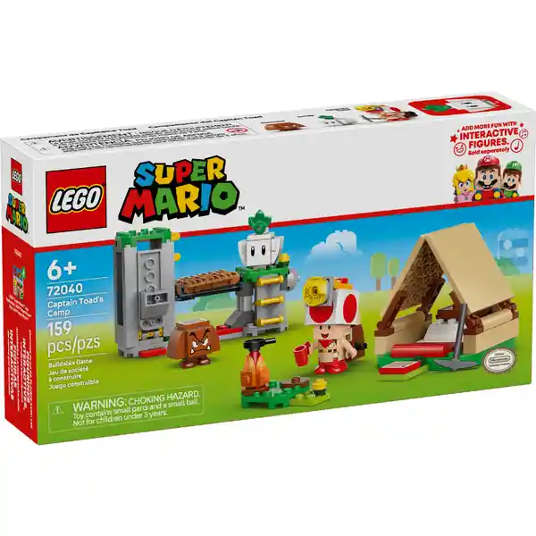 Set Construcción Campamento Del Capitán Toad Lego