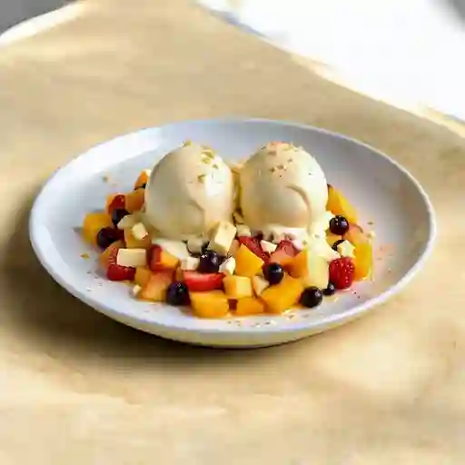 Ensalada De Fruta 2 Helados