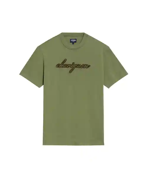 Camiseta Chain Graphic Verde Loden Oscuro Talla XS Chevignon