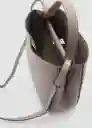 Bolso G Pedra Taupe Talla 99 Mujer Mango