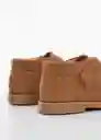 Botines Gus Marron Talla 24 Niños Mango