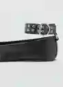 Zapatos Dade Negro Talla 37 Mujer Mango