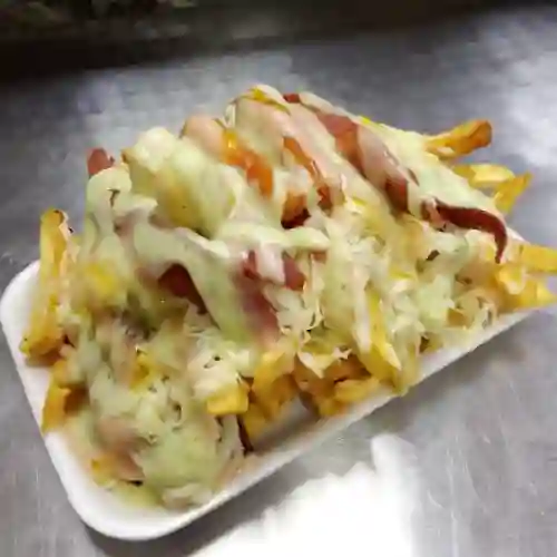 Salchipapas Especial