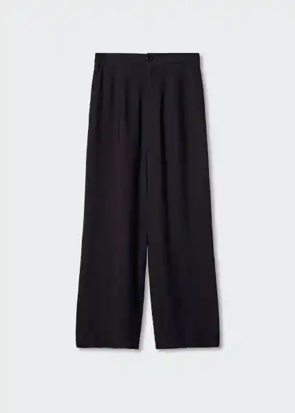 Pantalón Marijan-W Negro Talla S Mujer Mango