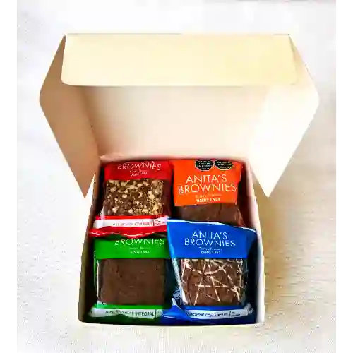 Caja con 8 Mini Brownies Surtidos