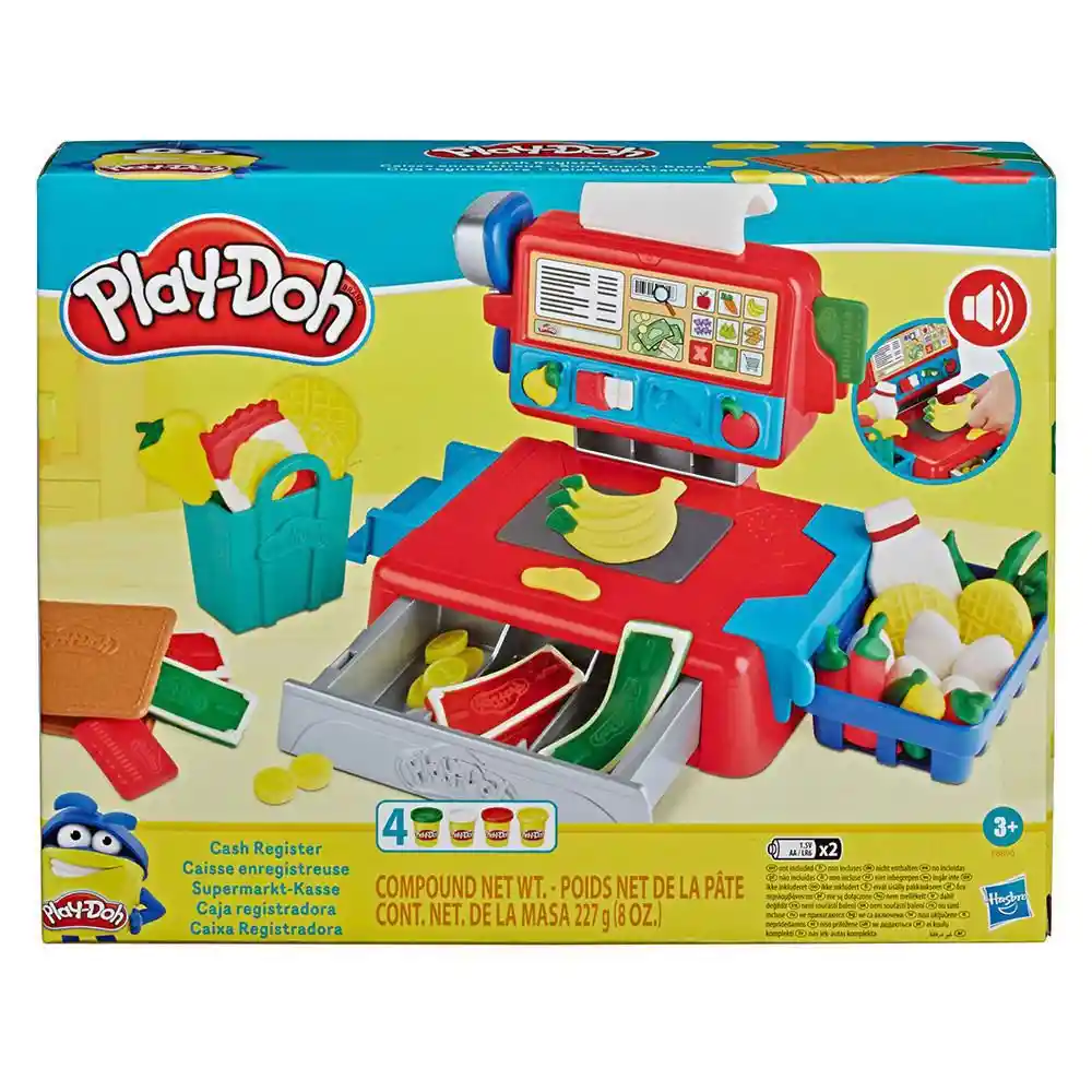 Play Doh Caja Registradora Con Sonidos y Accesorios