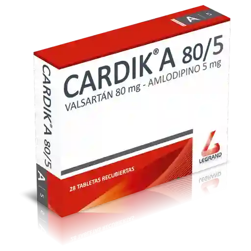 Cardik A (80 mg / 5 mg)