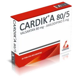 Cardik A (80 mg / 5 mg)
