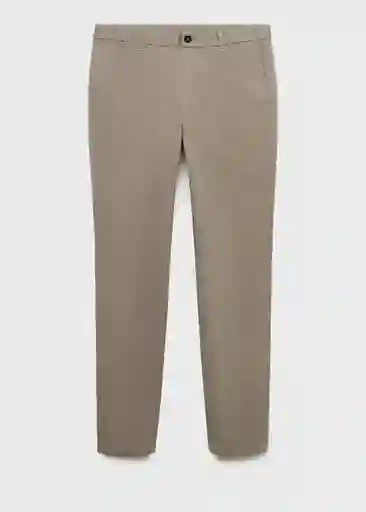 Pantalón Barna Gris Talla 38 Hombre Mango