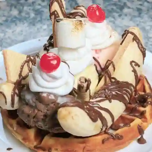 Waffle Banana