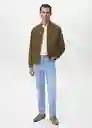 Jean Lori Tejano Medio Talla 42 Hombre Mango
