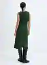 Vestido Fertina Verde Talla XS Mujer Mango