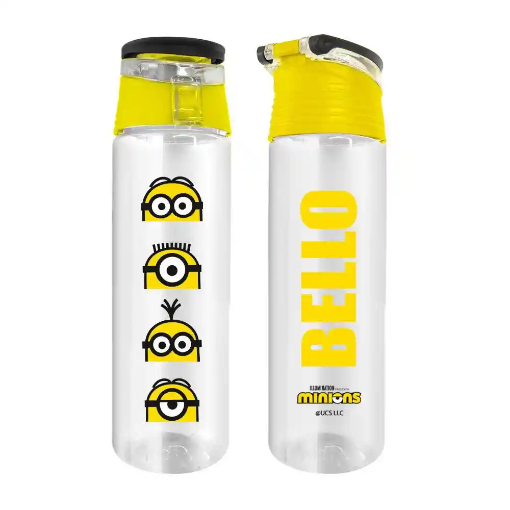 Botella Ziu Minions Face Wantu Bc-pr-300.mn2