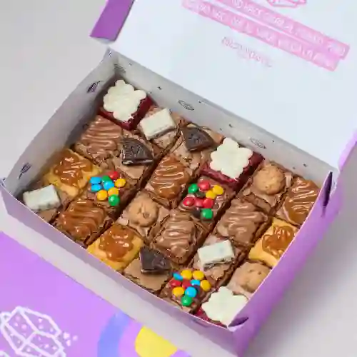 Caja x 24 minibrownies tradicionales