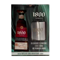 Tequila Reposado + Licorera 1800