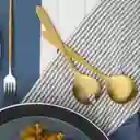 Set De Servidoras Dorado
