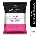 Monterojo Papas Chips con Sal Rosada Himalaya