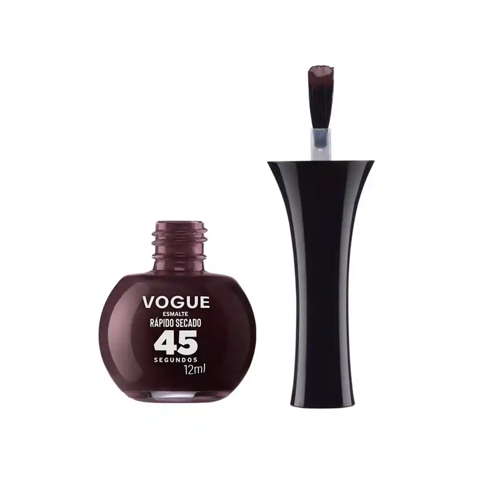 Esmalte Vogue Rapido Secado 45 Segundos Malbec Med