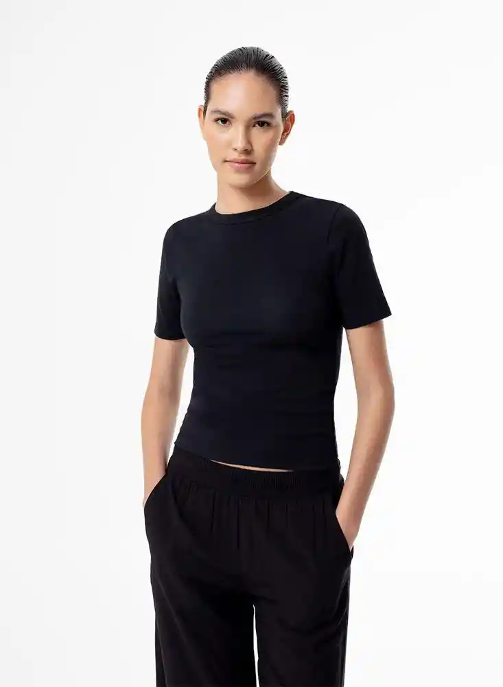 Camiseta Camiseta L-negro