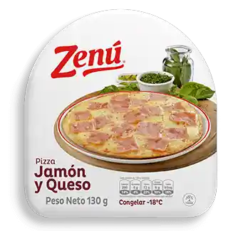 Zenú Pizza Jamón Y Queso Congelada