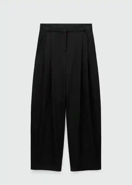 Pantalón Grace Negro Talla 34 Mujer Mango