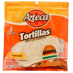 Azteca Tortilla de Harina Tradicional