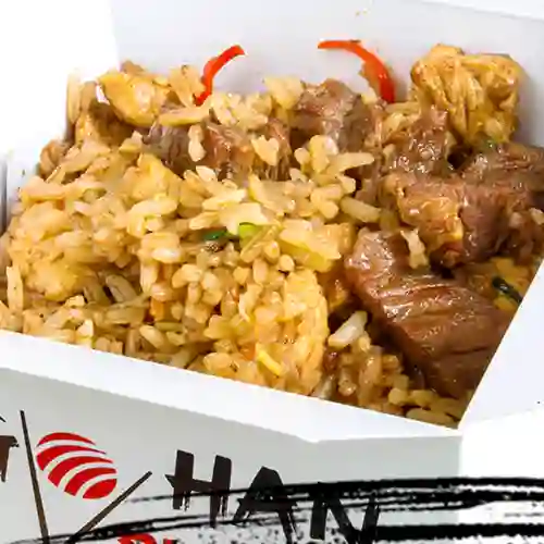 Wok Pollo y Cerdo