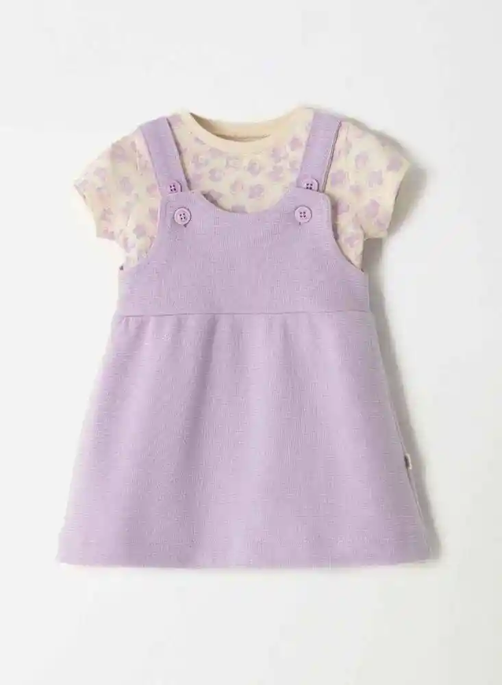 Conjunto Conjunto 9/12meses-lila