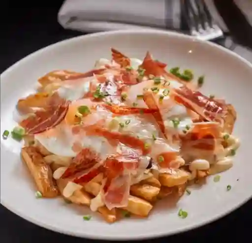 Huevos Cabreados con Jamón