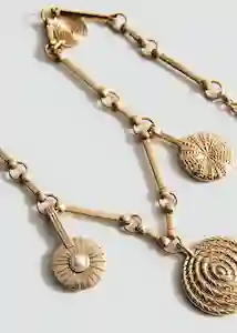 Collar Anita Oro Talla 99 Mujer Mango