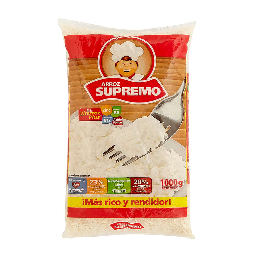 Supremo Arrozarroz Blanco 1000 g