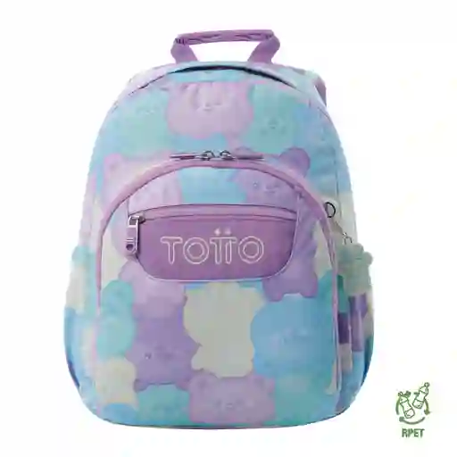 Morral Juvenil Porta Pc 13" Gommas Verde