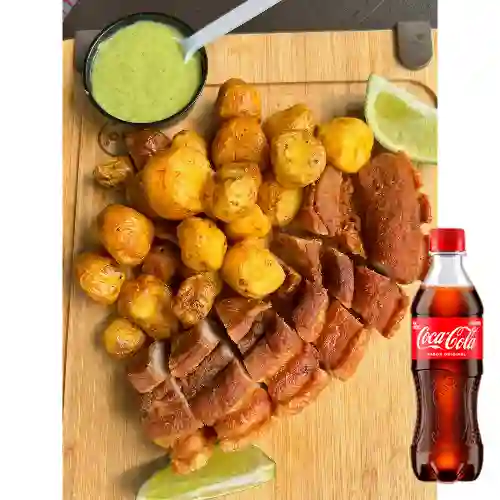 Combo Chicharrón Clásico + Coca Cola Original 400 ml