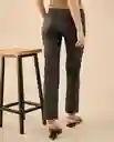 Pantalón Jaguar Negro Ultraoscuro Talla 14 632G020 Esprit