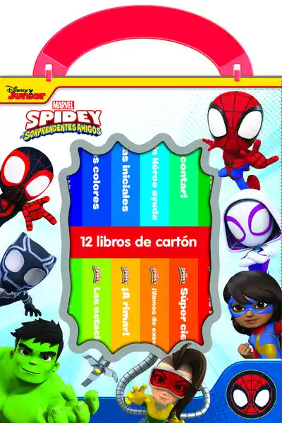 Mi Primera Biblioteca Disney Marvel Spidey y Sus Amigos