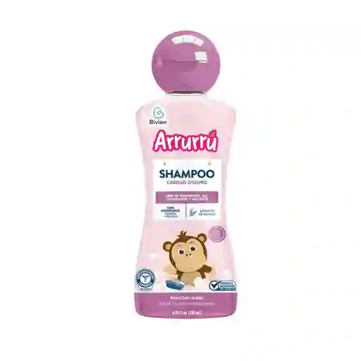  Arrurru Shampoo Natural con Romero para Cabello Oscuro