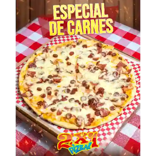 2X1 Pizza 28Cm Especial de Carnes