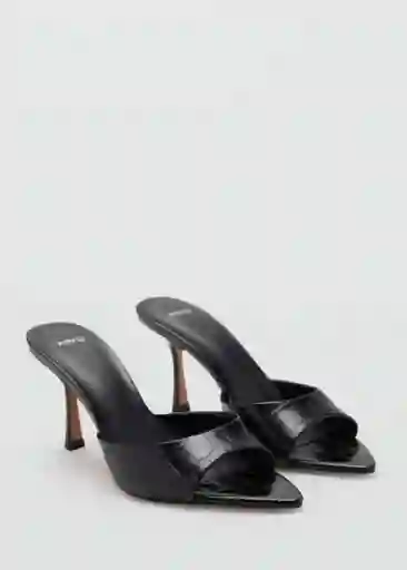 Sandalias Pepyco Negro Talla 37 Mujer Mango