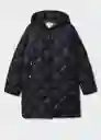 Anorak Gamba Negro Talla 24 Mujer Mango