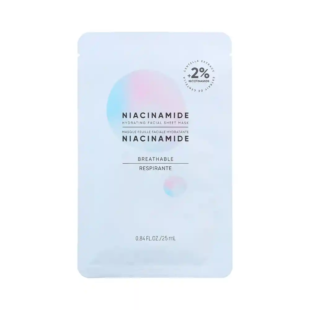 Miniso Mascarilla de Lámina Facial Hidratante de Niacinamida