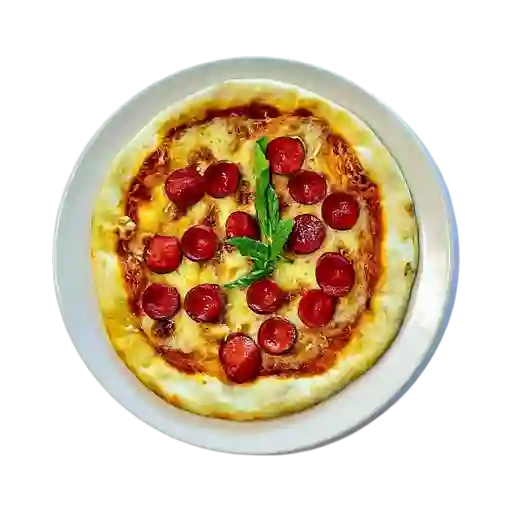 Pizza de Chorizo con Queso